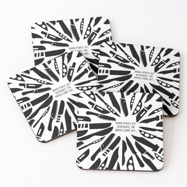 Item preview, Knife Quote and Art, Knives Out designed and sold by shminoa.