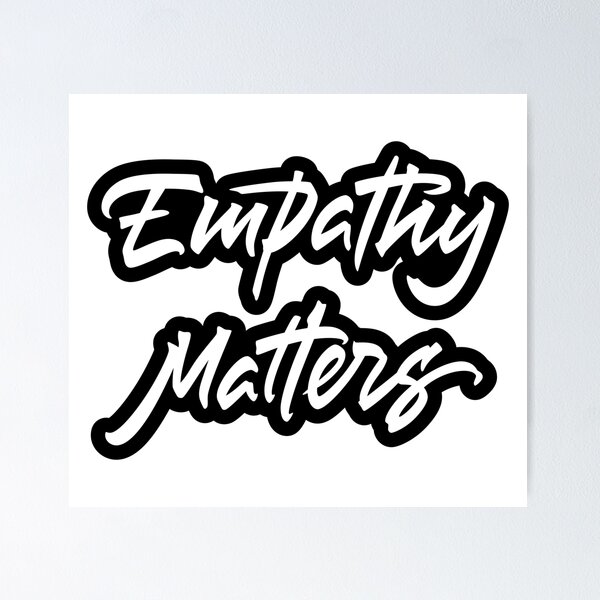 Item preview, Empathy Matters designed and sold by Zagach Letters.