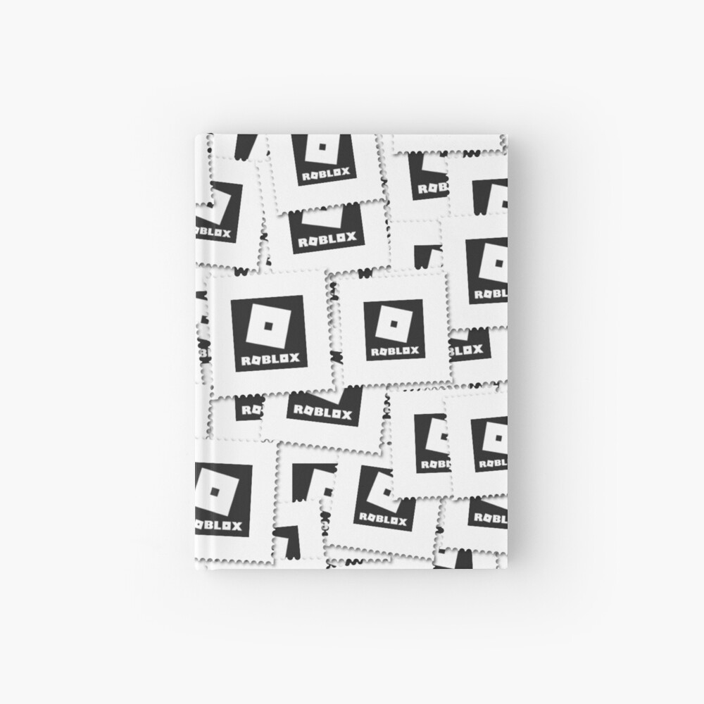 Roblox Logo Stamp In The Dark Hardcover Journal By Best5trading Redbubble - roblox logo black and red photographic print by best5trading redbubble