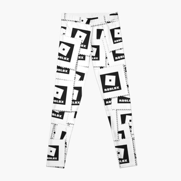 Roblox Logo In The Dark Leggings By Best5trading Redbubble - black pajamas roblox