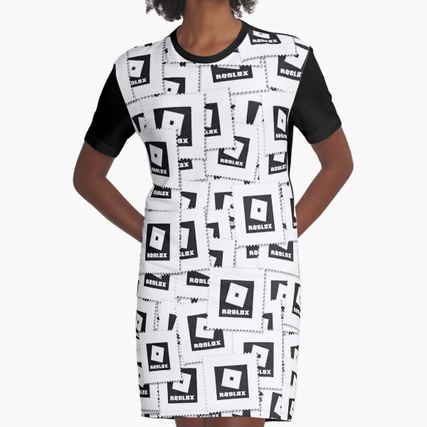 Roblox Logo Stamp In The Dark Graphic T Shirt Dress By Best5trading Redbubble - black collar shirt roblox