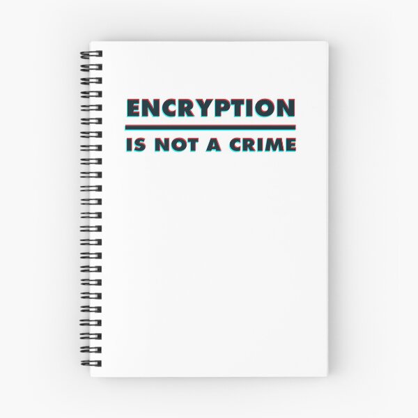 Item preview, Encryption Is Not A Crime - 3D designed and sold by MOREDANKMEMES.
