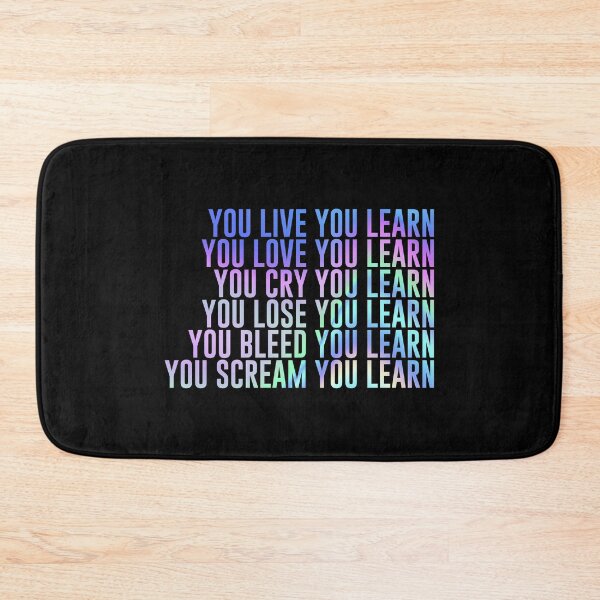 Item preview, You learn (rainbow) designed and sold by didijuca.