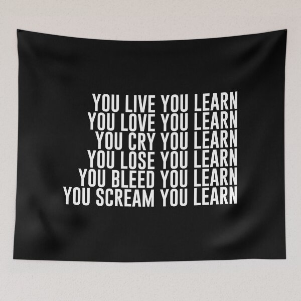 Item preview, You learn (white) designed and sold by didijuca.