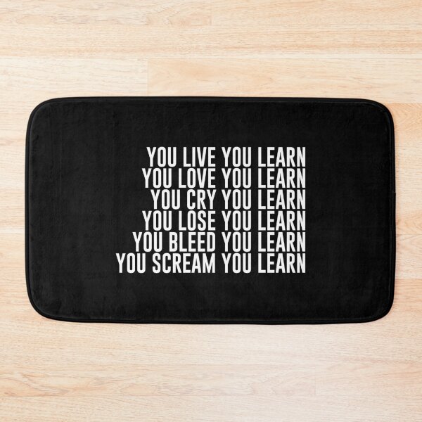 Item preview, You learn (white) designed and sold by didijuca.