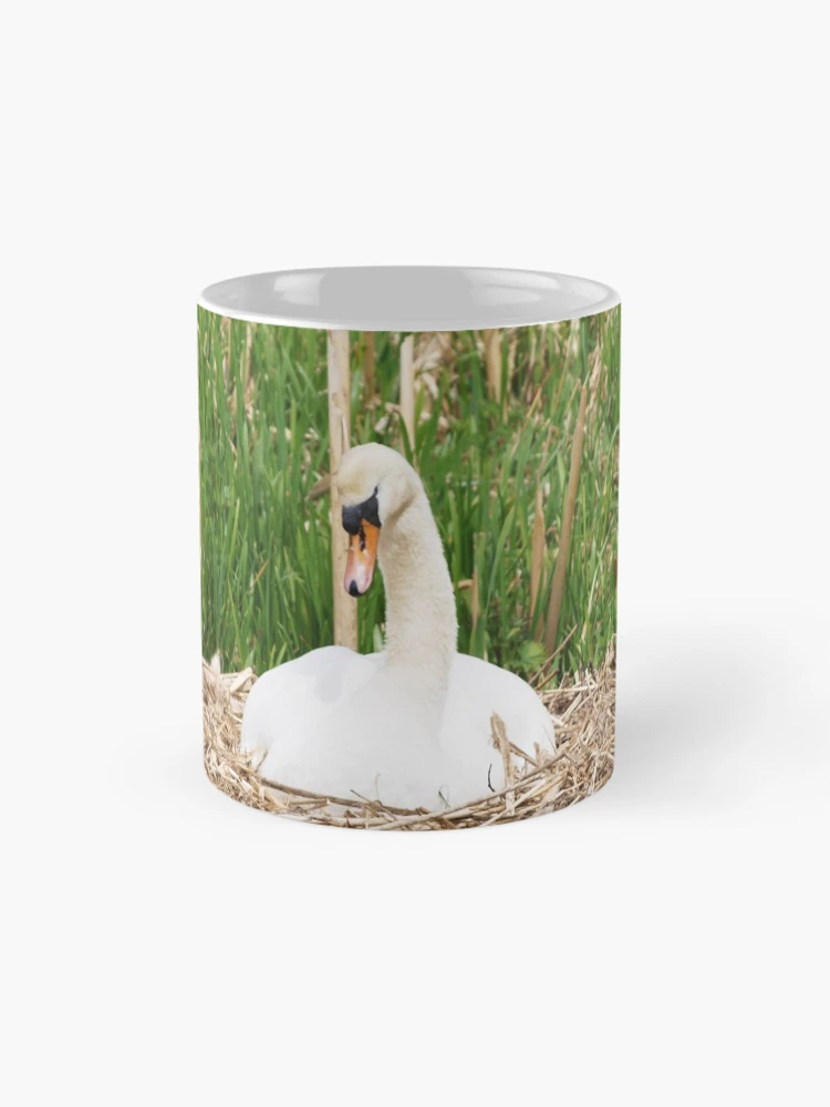 Thumbnail 4 of 6, Coffee Mug, Nesting Swan designed and sold by RJBPhotoDesign.