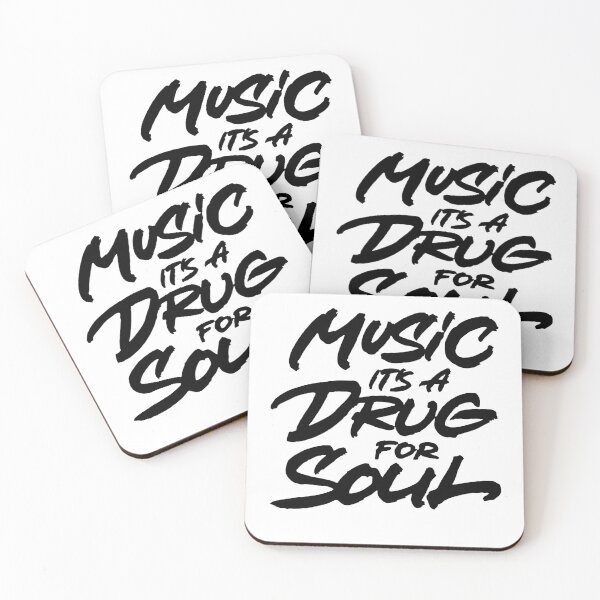 Item preview, Music It's A Drug For Soul  designed and sold by Zagach Letters.