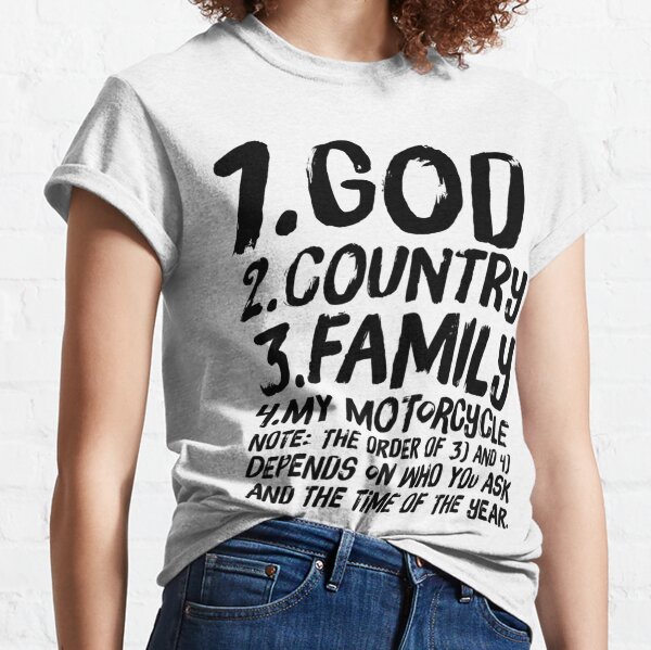 Dallas Cowboys Football God Country Family American Flag Shirt