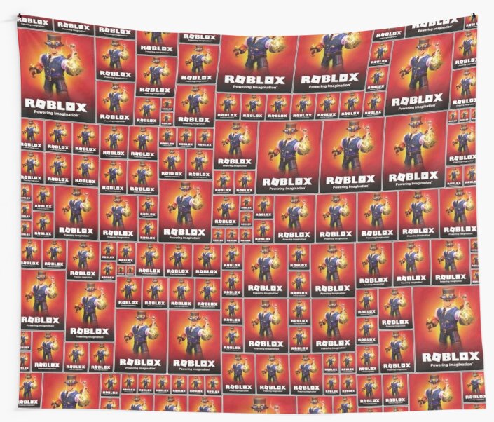 Roblox Powering Imagination Flip Tapestry By Best5trading Redbubble - roblox rolex code