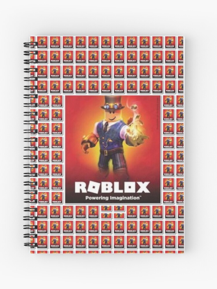 Roblox Powering Imagination Center Spiral Notebook By Best5trading Redbubble - game roblox powering imagination