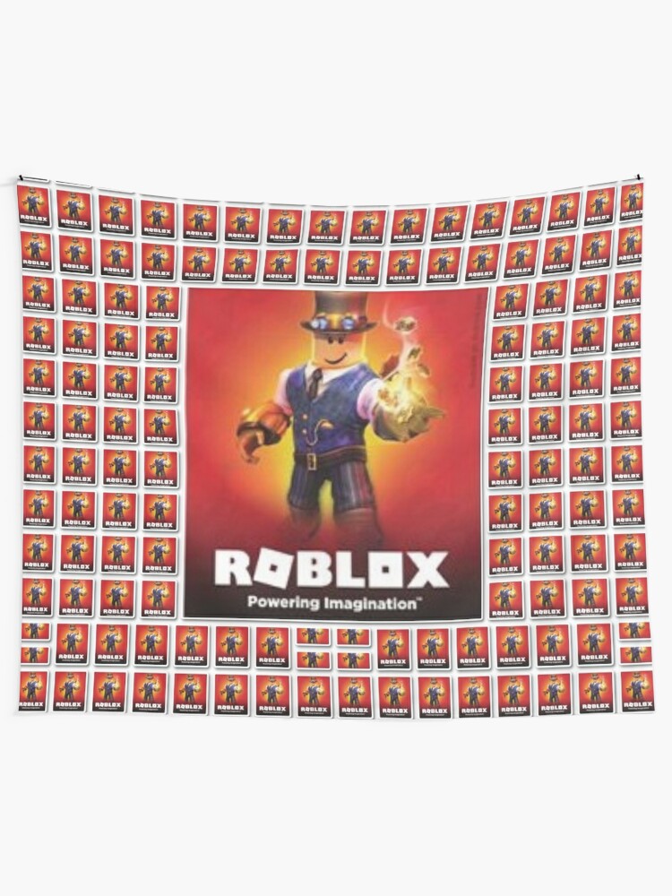 Roblox Powering Imagination Center Tapestry By Best5trading Redbubble - cowboy city roblox