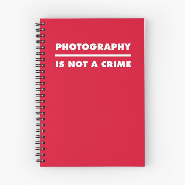 Item preview, PHOTOGRAPHY IS NOT A CRIME - Red designed and sold by MOREDANKMEMES.