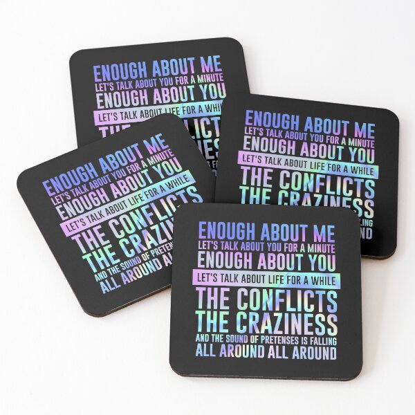 Item preview, Let's talk about life for a while (rainbow) designed and sold by didijuca.