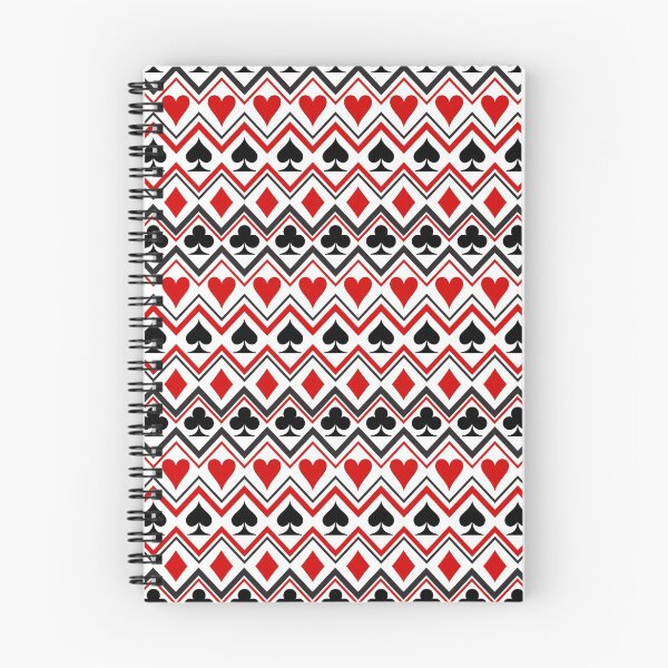 Item preview, Playing cards suit symbols pattern designed and sold by mrhighsky.