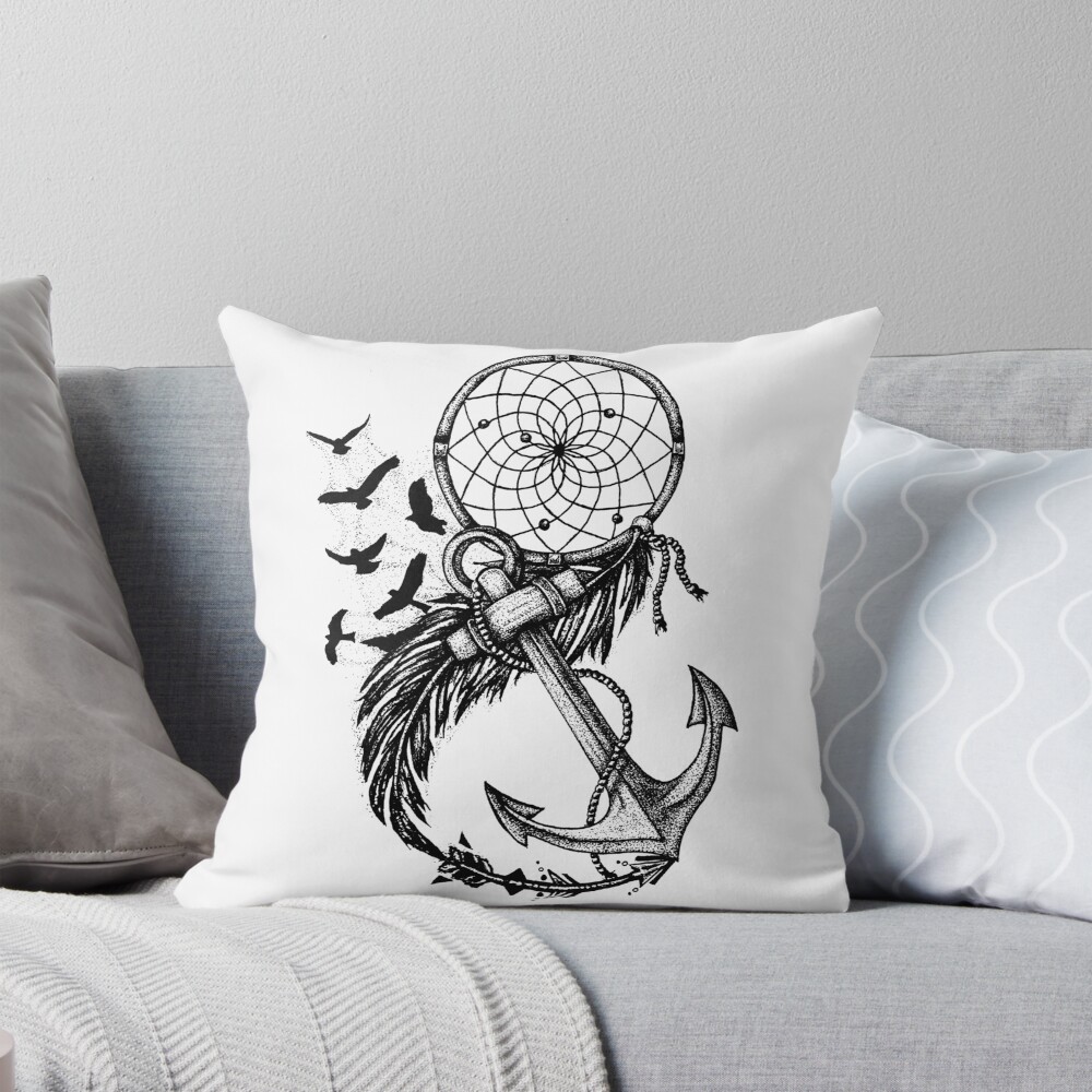 Item preview, Throw Pillow designed and sold by mayberus.