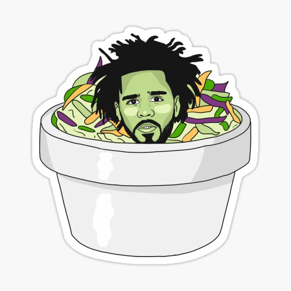 J Cole Slaw Sticker