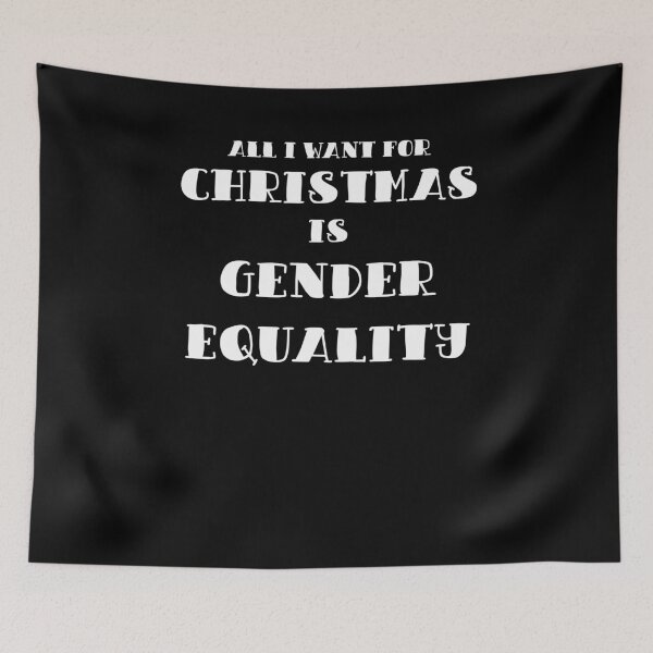 Item preview, Christmas Feminism Gift Women Rights equality power designed and sold by Levin-Wirp.
