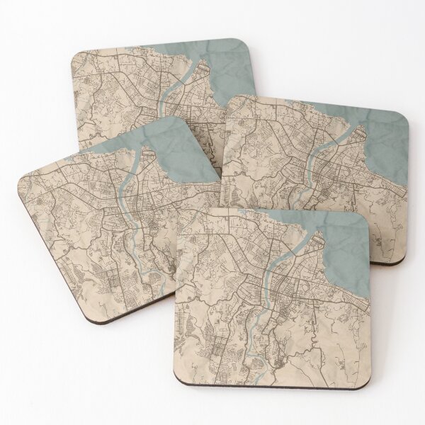 Item preview, Cagayan de Oro Sepia Map designed and sold by CPTVDesign.