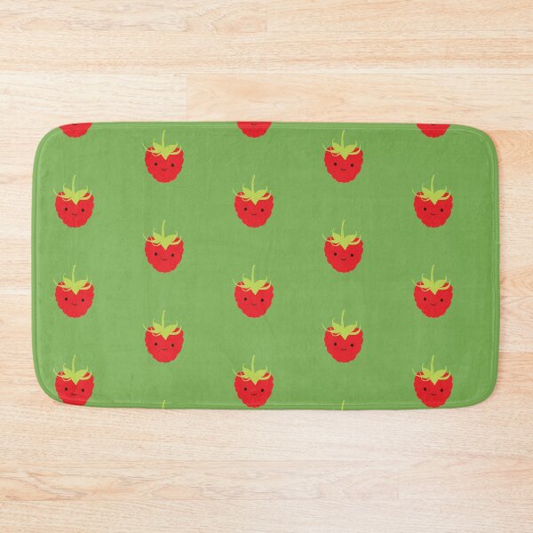 Item preview, Cute Kawaii Red Raspberry designed and sold by Hedgie Designs.