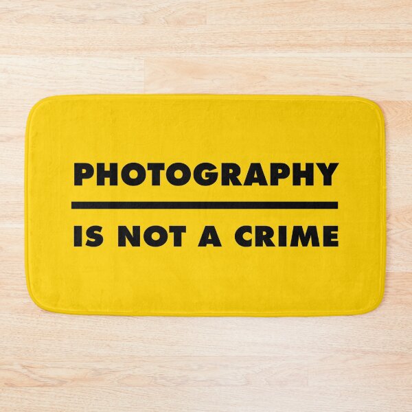 Item preview, PHOTOGRAPHY IS NOT A CRIME - Yellow designed and sold by MOREDANKMEMES.