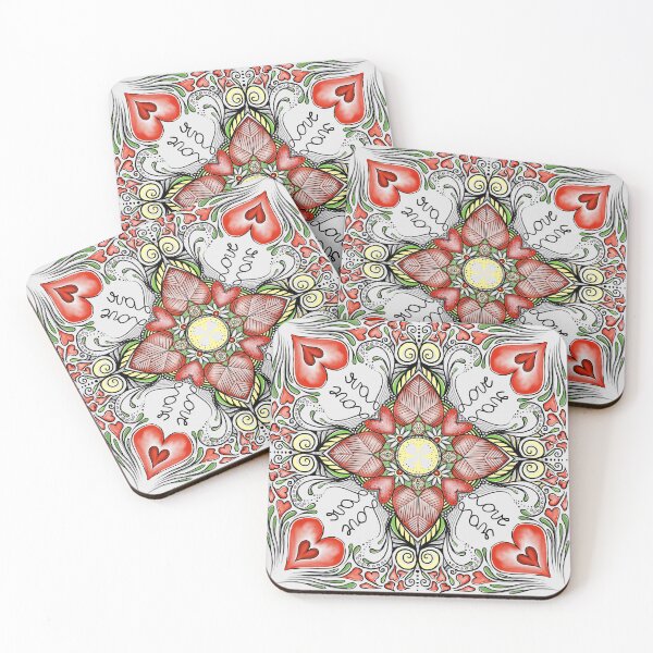 Item preview, Valentine's Day (orginal) MandalART designed and sold by Julie Boehm.
