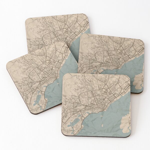 Item preview, Cebu City Sepia Map designed and sold by CPTVDesign.