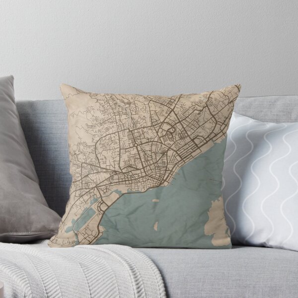 Item preview, Cebu City Sepia Map designed and sold by CPTVDesign.