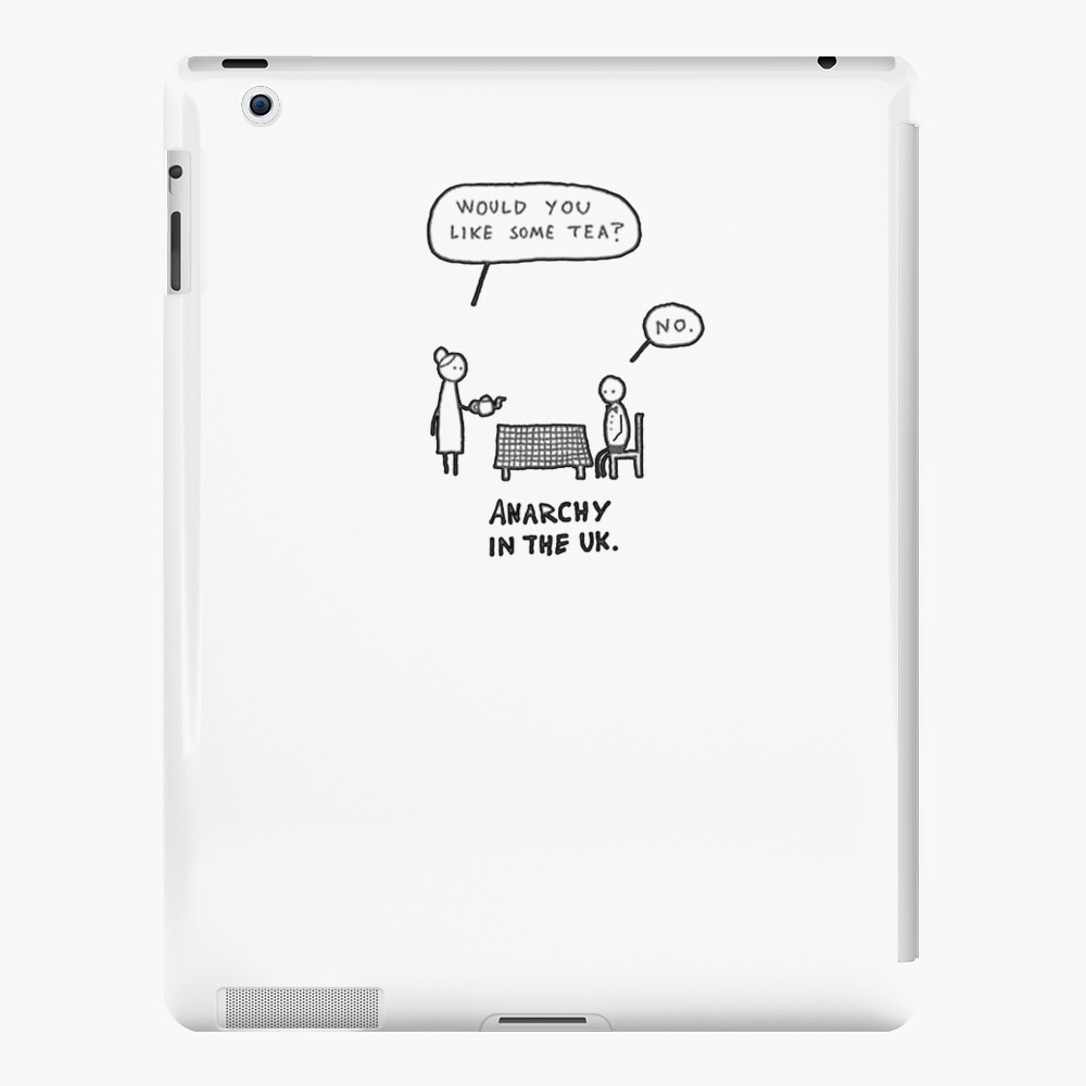 Anarchy In The Uk Ipad Case Skin By Vcrland Redbubble