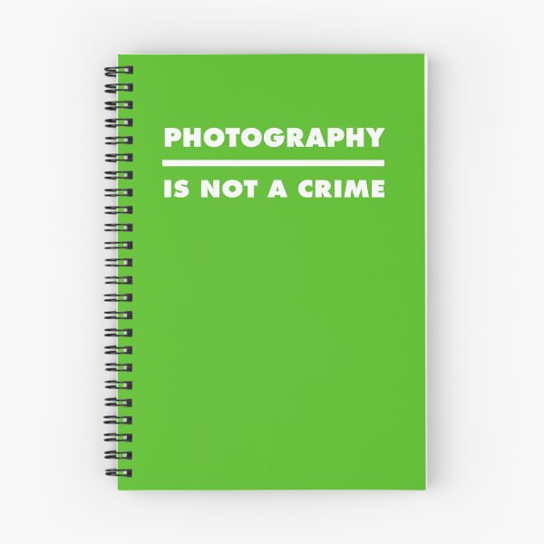 Item preview, PHOTOGRAPHY IS NOT A CRIME - Green designed and sold by MOREDANKMEMES.