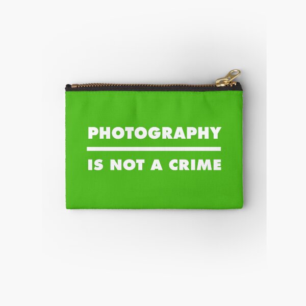 Item preview, PHOTOGRAPHY IS NOT A CRIME - Green designed and sold by MOREDANKMEMES.