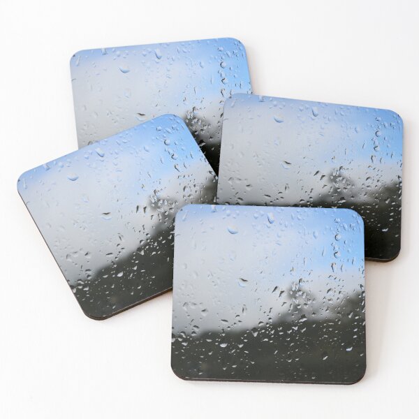 Item preview, Raindrops on a window designed and sold by pinkal.