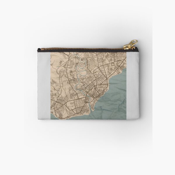 Item preview, Davao City Sepia Map designed and sold by CPTVDesign.