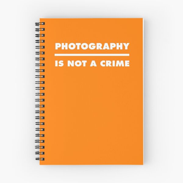 Item preview, PHOTOGRAPHY IS NOT A CRIME - Orange designed and sold by MOREDANKMEMES.