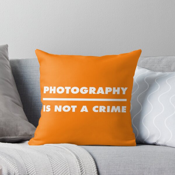 Item preview, PHOTOGRAPHY IS NOT A CRIME - Orange designed and sold by MOREDANKMEMES.