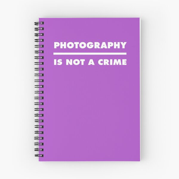 Item preview, PHOTOGRAPHY IS NOT A CRIME - Purple designed and sold by MOREDANKMEMES.