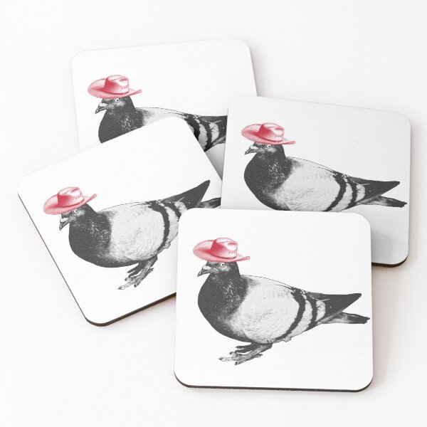 Item preview, Pigeon in a Cowboy Hat designed and sold by AricHutfles.