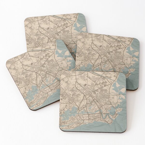Item preview, Iloilo City Sepia Map designed and sold by CPTVDesign.