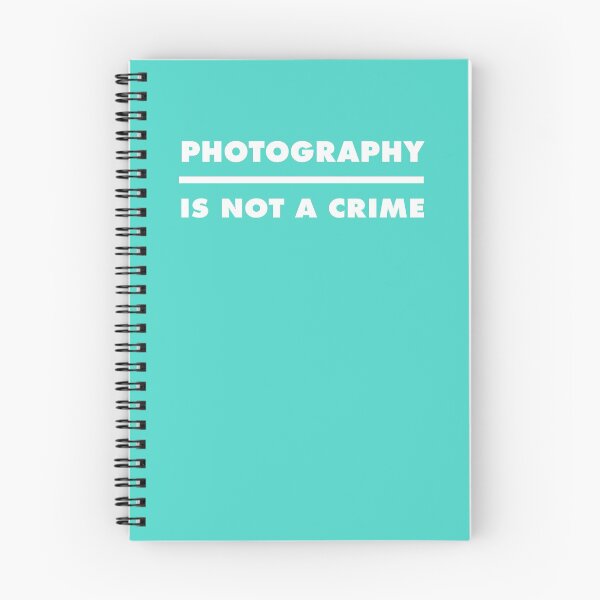 Item preview, PHOTOGRAPHY IS NOT A CRIME - Teal designed and sold by MOREDANKMEMES.