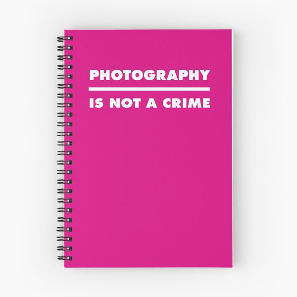 Item preview, PHOTOGRAPHY IS NOT A CRIME - Magenta designed and sold by MOREDANKMEMES.
