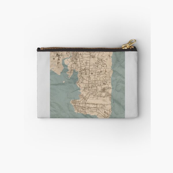 Item preview, Puerto Princesa Sepia Map designed and sold by CPTVDesign.