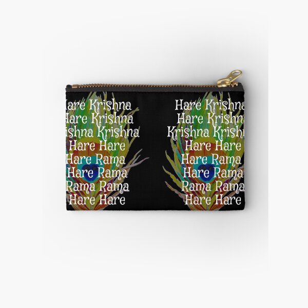 Item preview, Hare Krishna Maha Mantra Peacock feather - Hare Krishna Hare Krishna, Krishna Krishna Hare Hare, Hare Rama Hare Rama, Rama Rama Hare Hare designed and sold by Viswambhar Das.