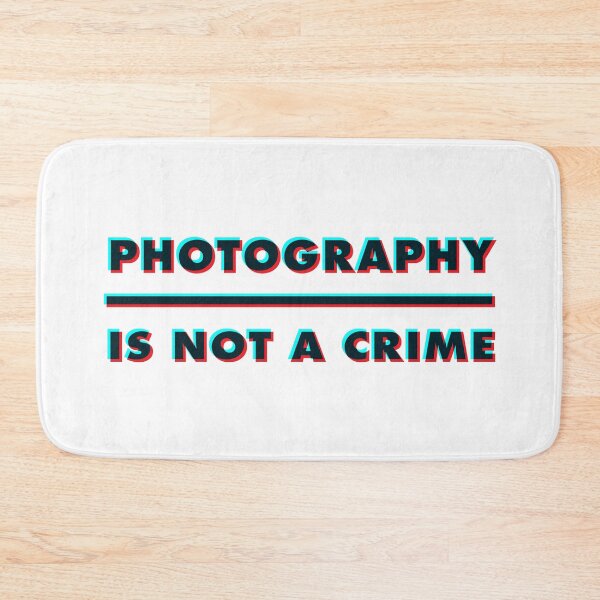 Item preview, PHOTOGRAPHY IS NOT A CRIME - 3D designed and sold by MOREDANKMEMES.