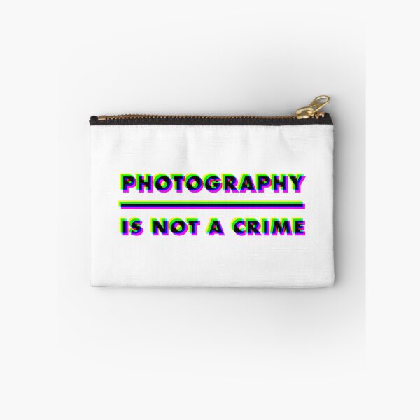 Item preview, PHOTOGRAPHY IS NOT A CRIME - CMYK designed and sold by MOREDANKMEMES.