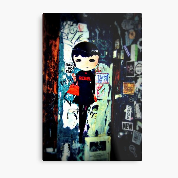 I'm a Rebel. Metal Print