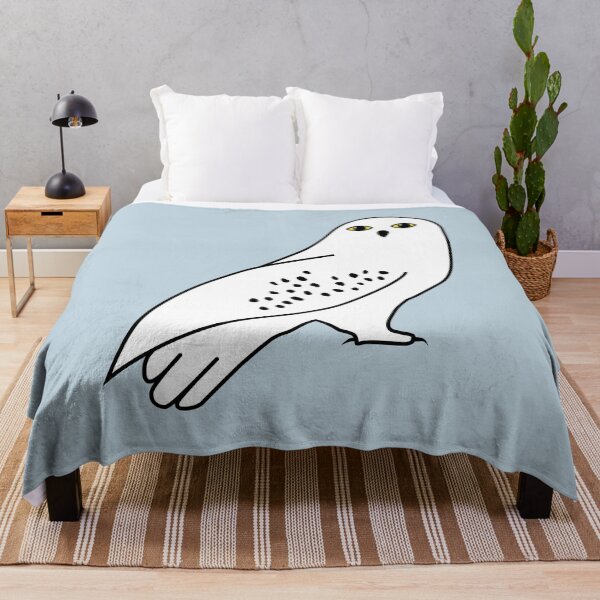 Item preview, White owl designed and sold by helengarvey.