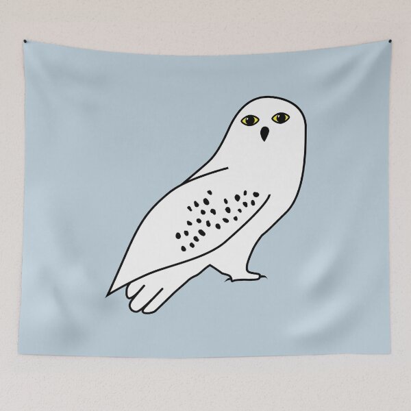 Item preview, White owl designed and sold by helengarvey.