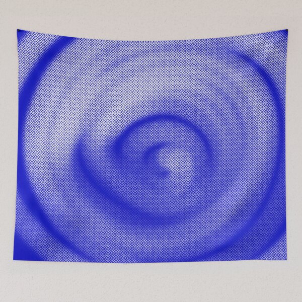 Item preview, Blue Particle Spiral designed and sold by SirkDesignsLtd.