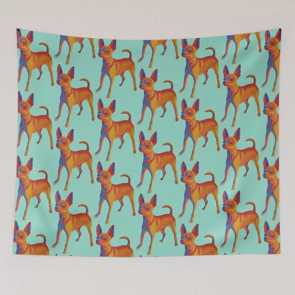 Item preview, Mojo the Infrared Chihuahua designed and sold by AllisonDelDuca.