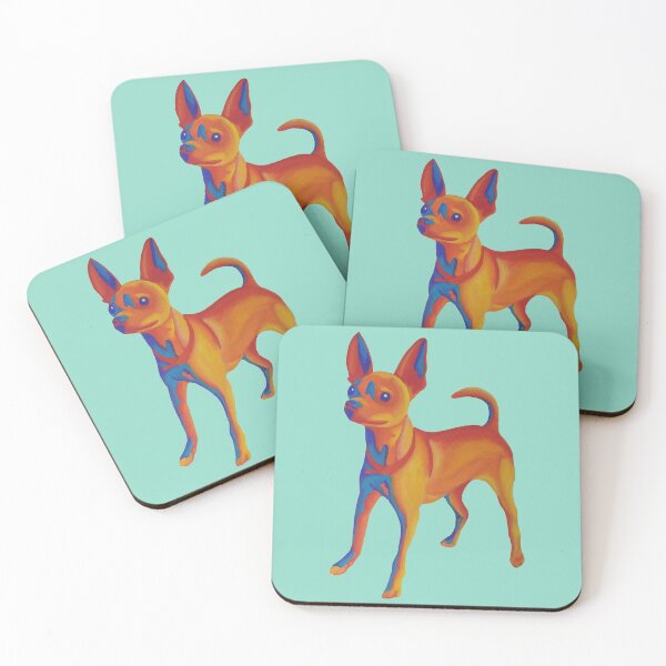 Item preview, Mojo the Infrared Chihuahua designed and sold by AllisonDelDuca.
