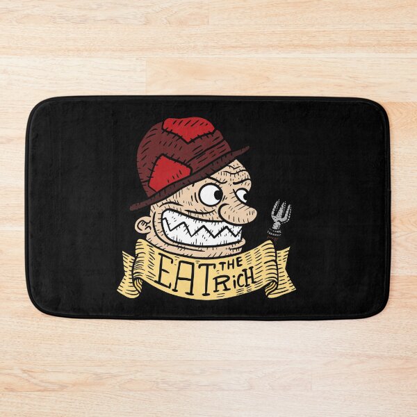 Item preview, eat the rich, feed the poor. anti poverty art.  designed and sold by JJadx.